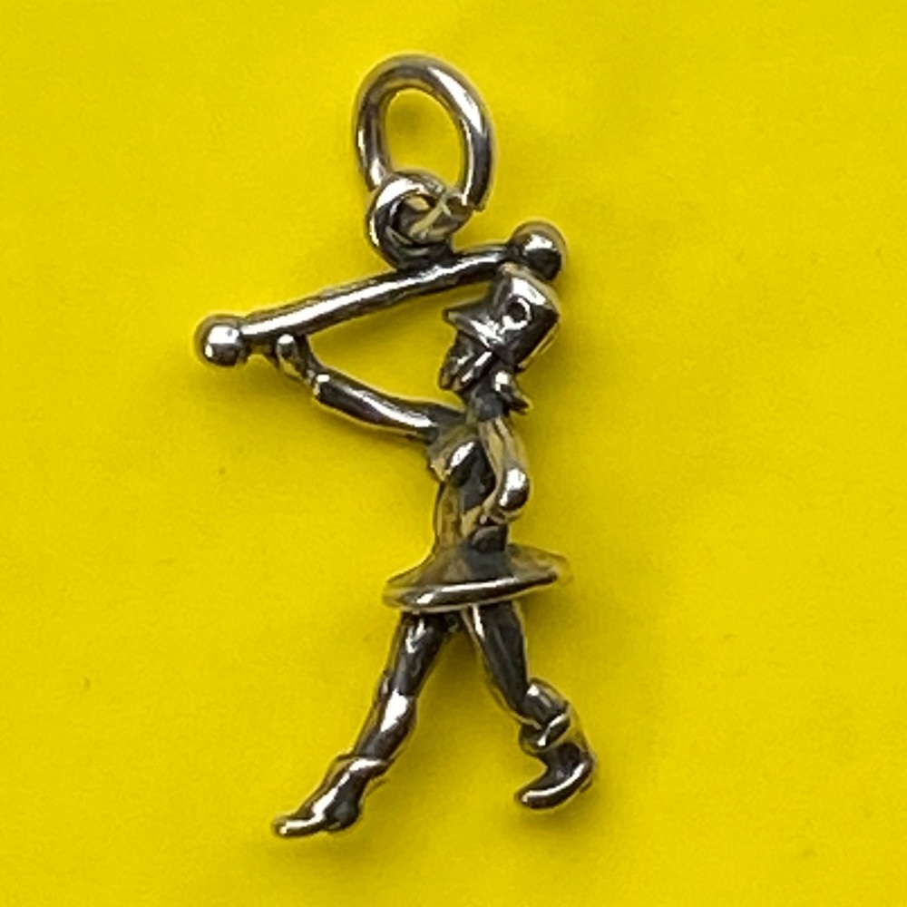 Sterling Silver Majorette Charm